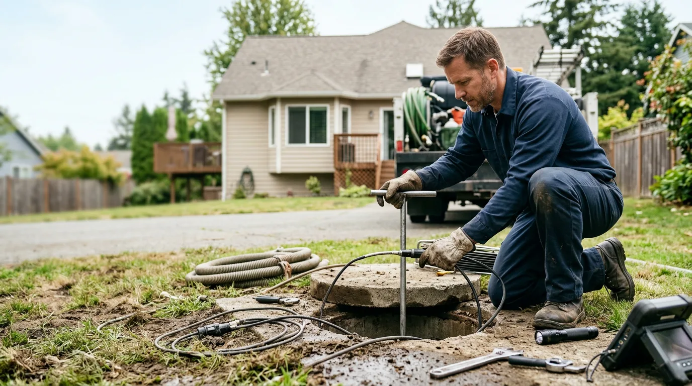 Septic Tank Pumping in Port Orchard, WA